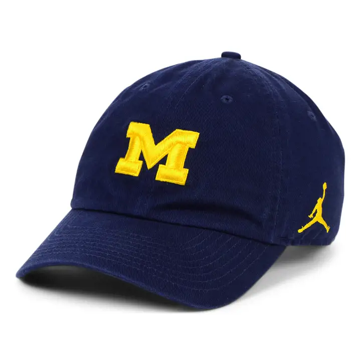 Michigan Wolverines NCAA Core H86 Jordan Easy Adj bleu marine