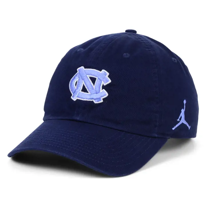 North Carolina Tar Heels NCAA Core H86 Jordan Easy Adj bleu marine