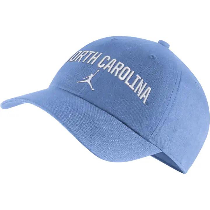 Casquette Nike H86 Jordan Wordmark Swoosh des Tar Heels de la Caroline du Nord