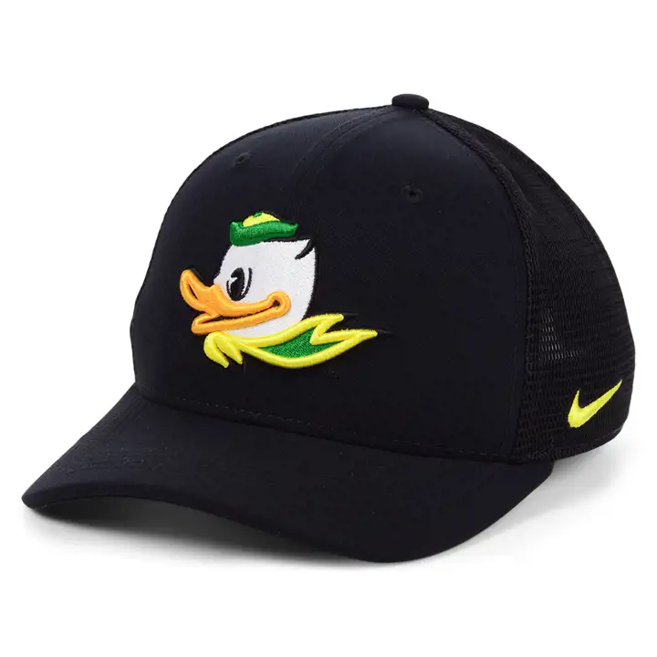 Oregon Ducks NCAA NK Aerobill Mesh S19 noir