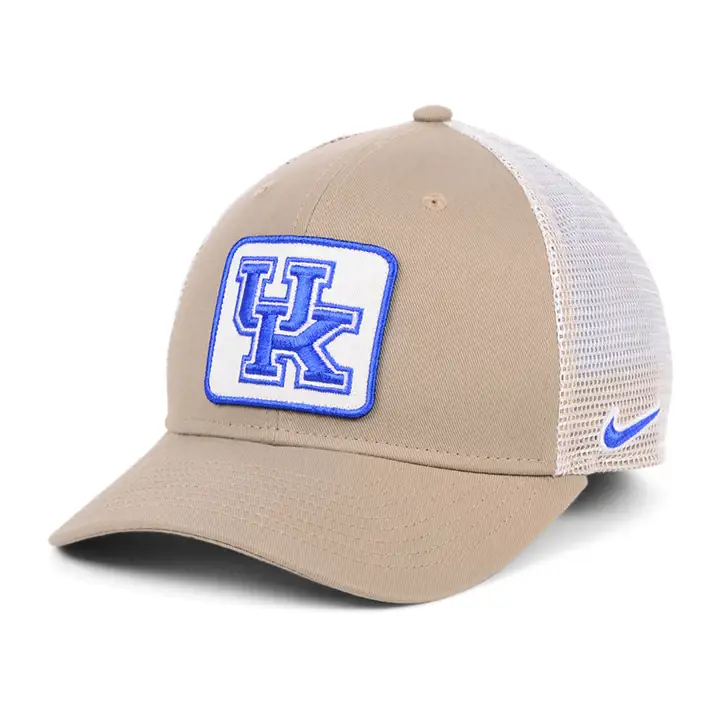 Kentucky Wildcats NCAA NK Patch Trucker kha/wht