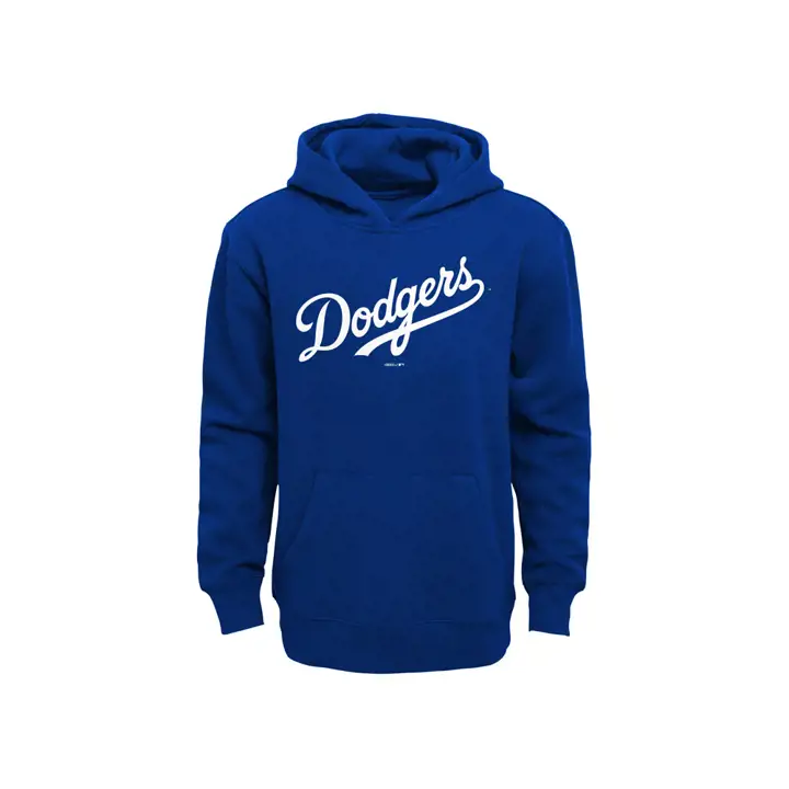 Sweat à capuche Wordmark pour enfants DODGERS MLB rbl
