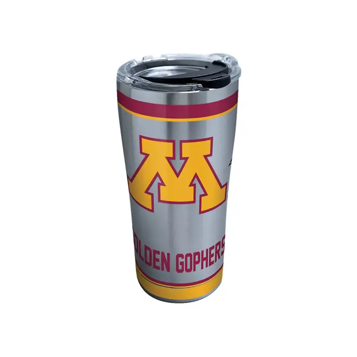 Minnesota Golden Gophers 20 oz NCAA Tradition Acier Inoxydable