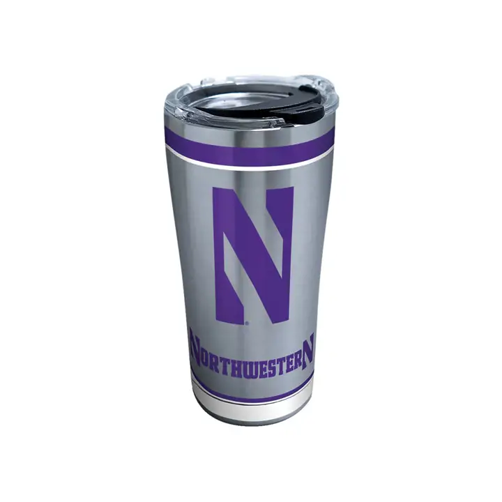 Gourde isotherme en acier inoxydable de 590 ml Northwestern Wildcats NCAA Tradition