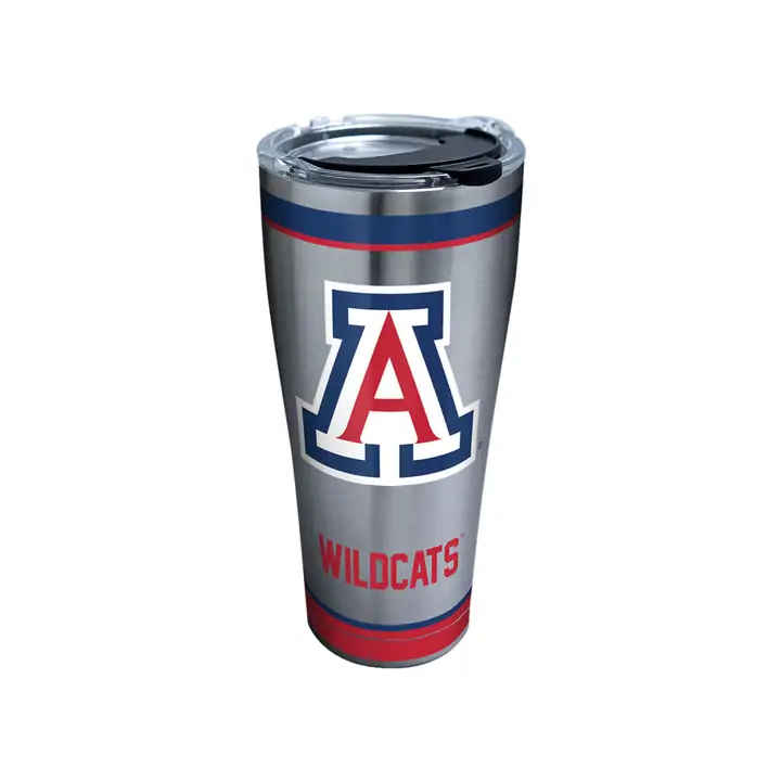Gourde en acier inoxydable Arizona Wildcats 30oz NCAA Tradition SILV