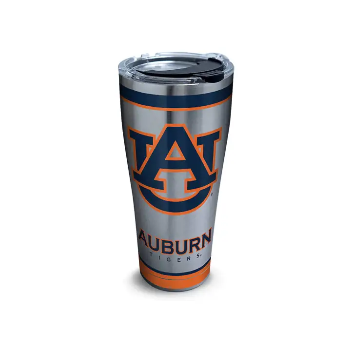 Gobelet isotherme en acier inoxydable Auburn Tigers 30 oz NCAA Tradition ARGENT