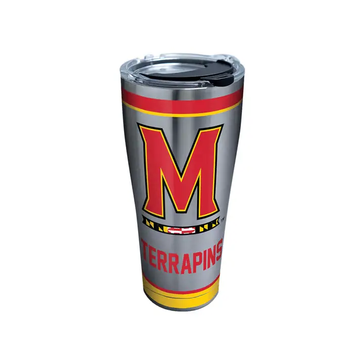 Maryland Terrapins 30oz NCAA Tradition Acier Inoxydable ARGT