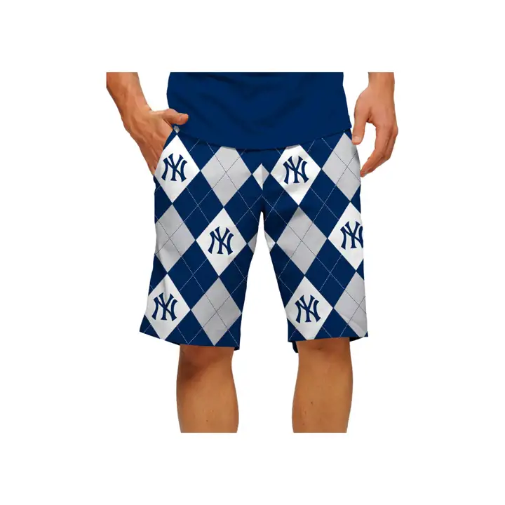 New York Yankees Loudmouth Short Argyle Ass.