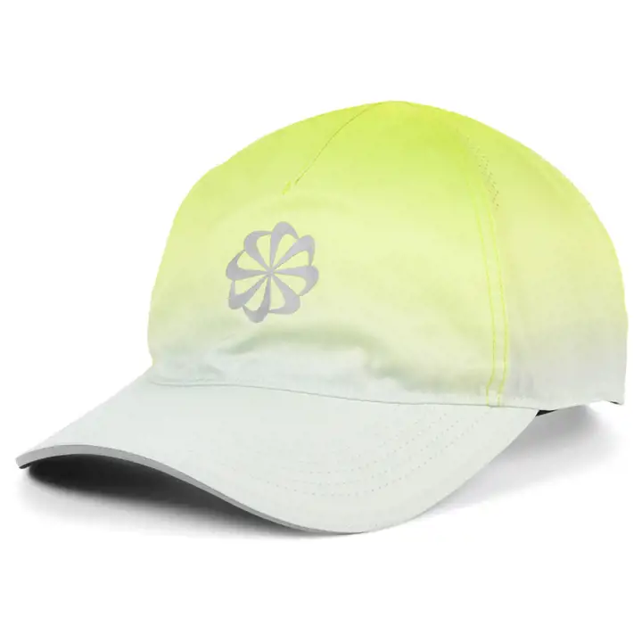 Casquette de course NIKE FTHLT GFX JAUNE/BLANC