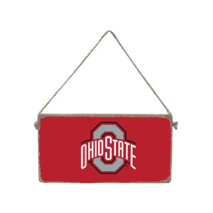 Ohio State Buckeyes MINI PLANCHETTE – COULEUR DE L'ÉQUIPE Écarlate