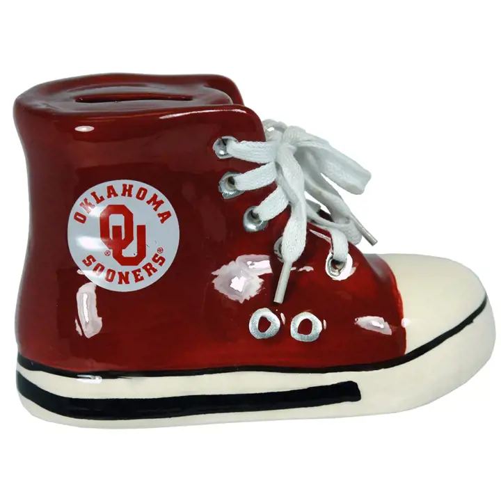 Banque de chaussures des Sooners de l'Oklahoma NCAA