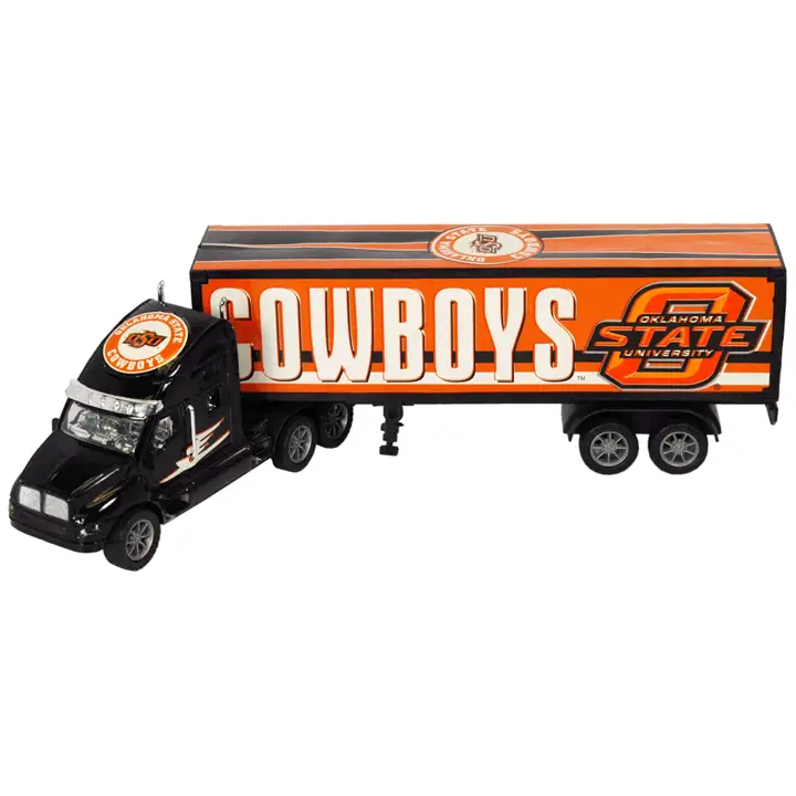 Oklahoma State Cowboys NCAA Camion semi-remorque noir