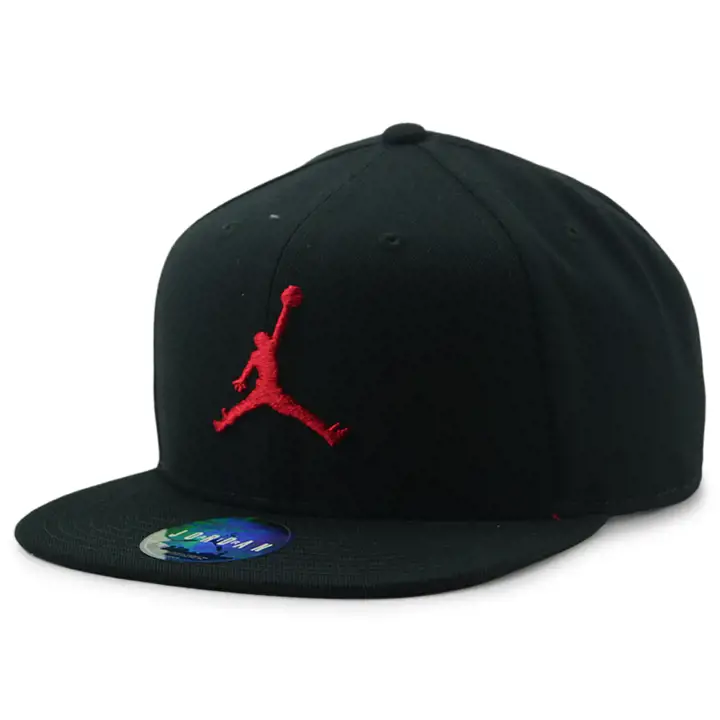 JORDAN PRO JUMPMAN SNAPBACK NOIR/ROUGE