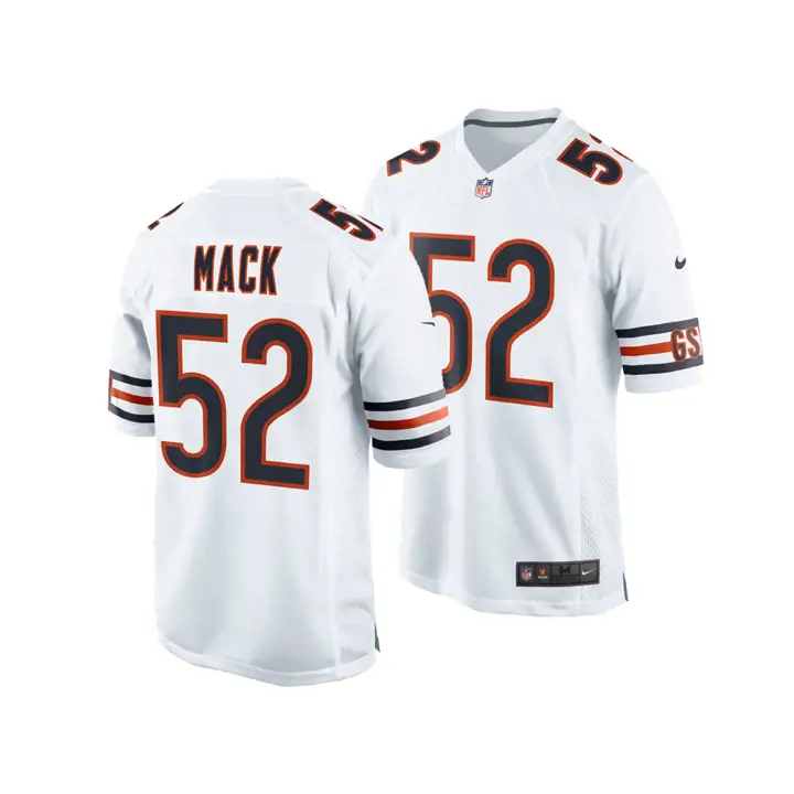 Maillot de match jeune NFL BEARS Khalil Mack blc