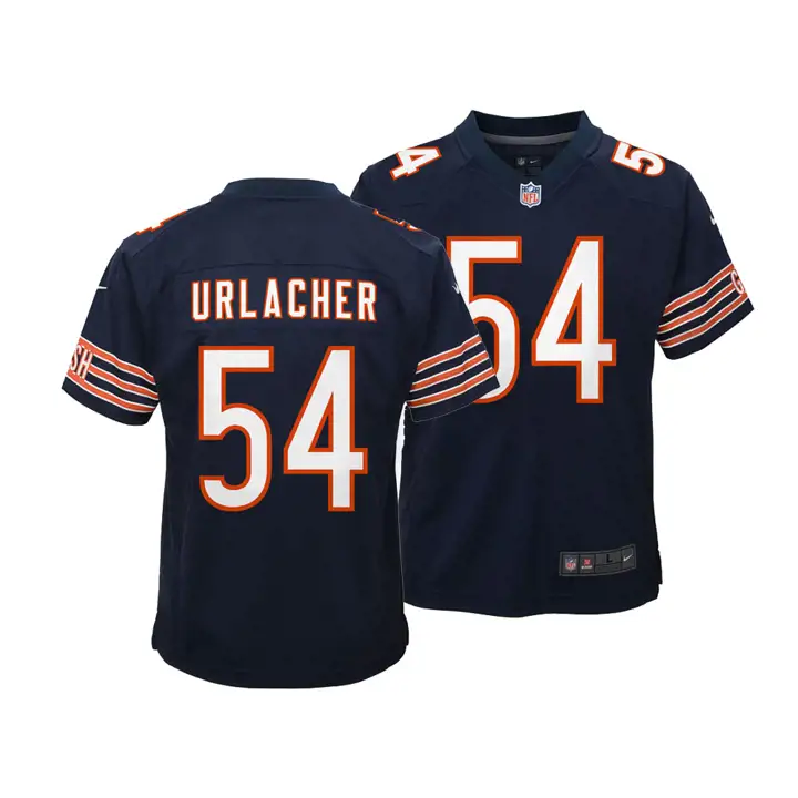 Maillot de match NFL pour jeunes Ours joueur retraité Brian Urlacher