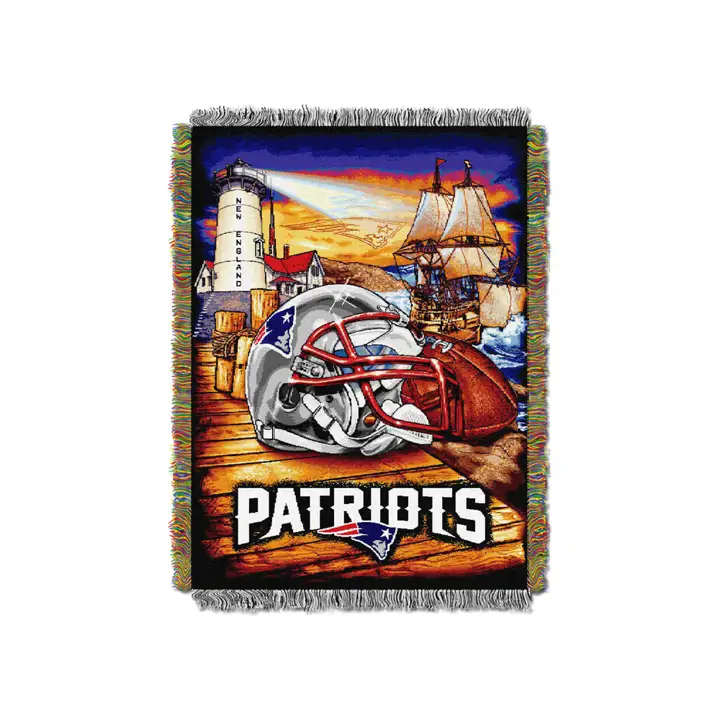 Jeté de tapisserie New England Patriots Home Field Advantage