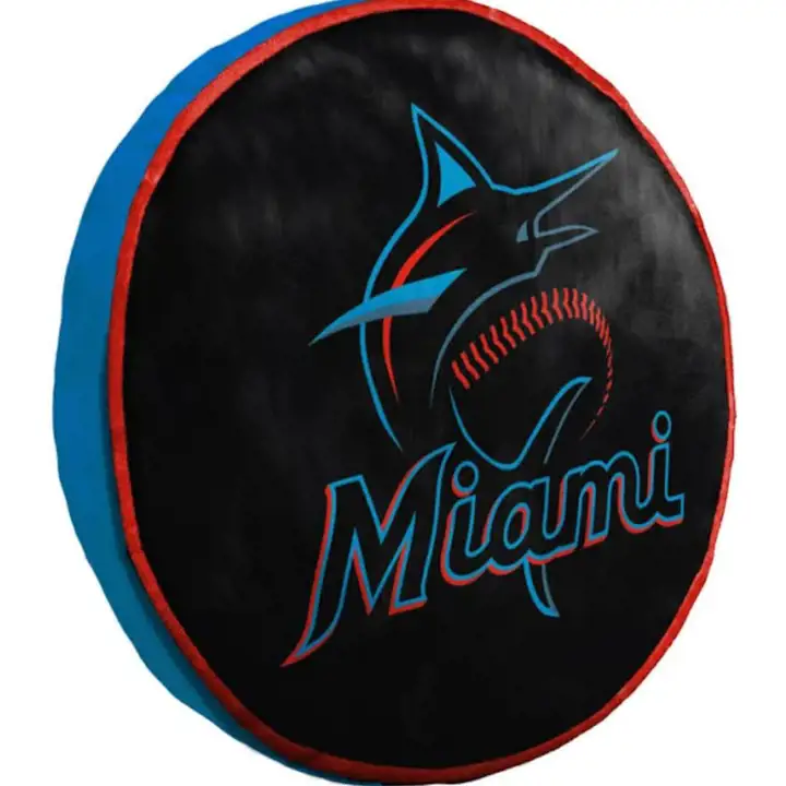 "Oreiller Nuage Miami Marlins 15 po Ass."