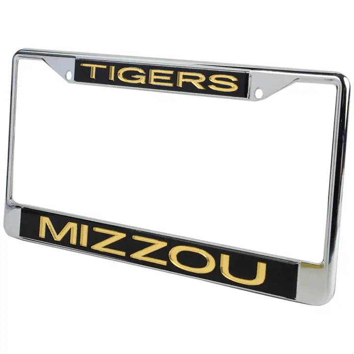 Cadre laser Missouri Tigers - P/G ARG/noir/or