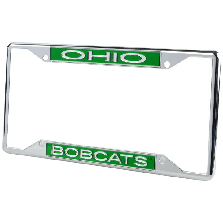 Cadre laser Ohio Bobcats - G/P ARG/vert