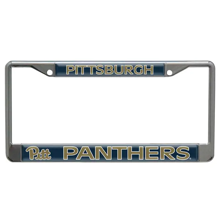 Cadre laser Pittsburgh Panthers - P/G   ARGENT/marine