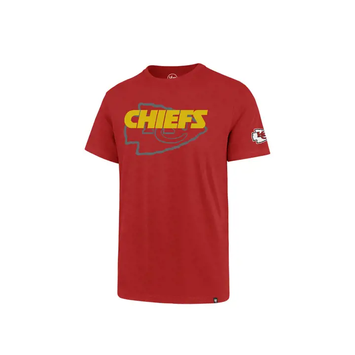 T-shirt Kansas City Chiefs NFL Two Peat Super Rival 18 ROUGE