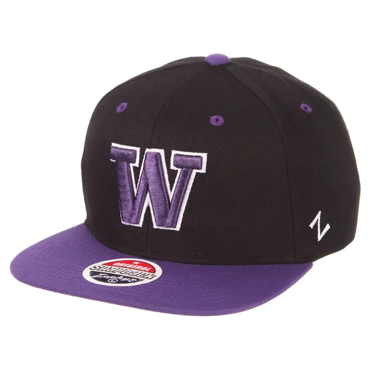 Washington Huskies NCAA Z11 Core Snap BLK