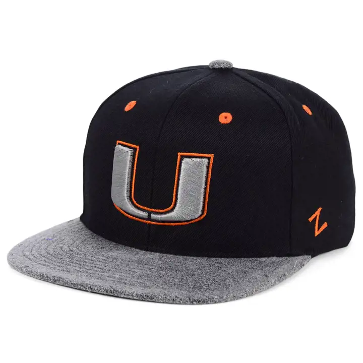 Miami Hurricanes NCAA Status Snap BLK/G-FONC