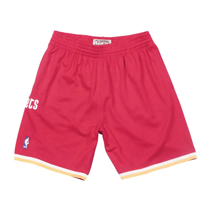 Shorts Swingman M&N NBA ROCKETS rouges