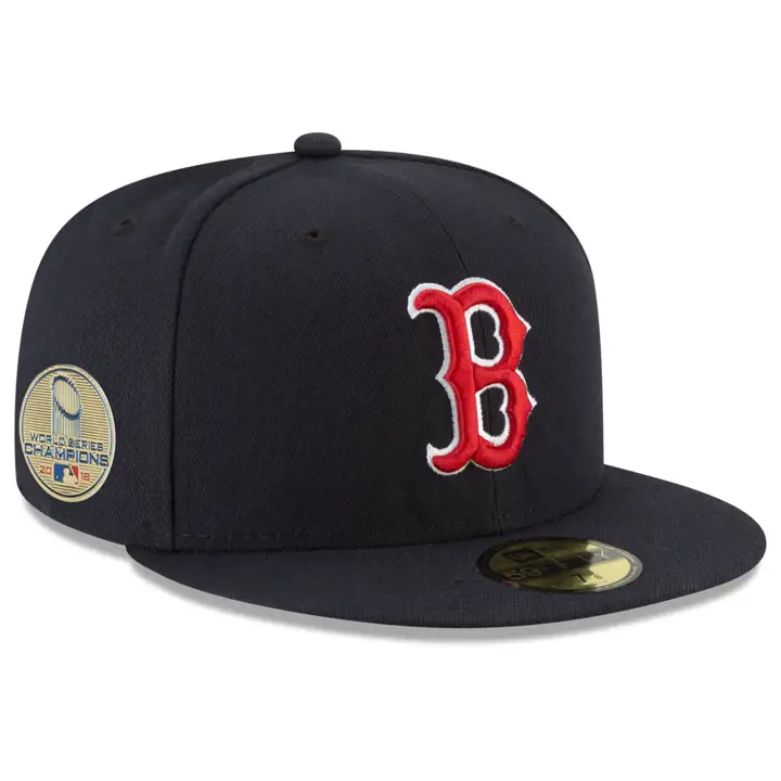 Casquette Boston Red Sox 2018 MLB WS Champ 59FIFTY AC Patch GAME