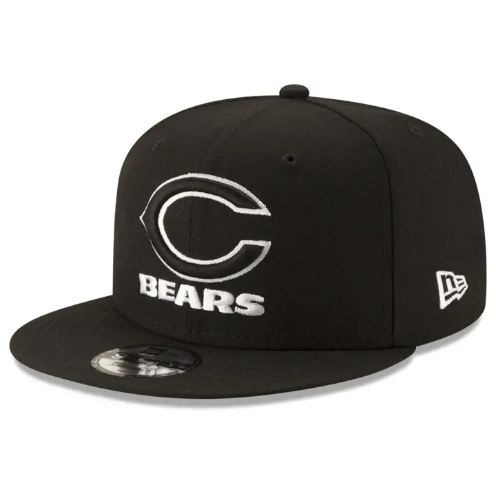 Casquette NFL Chicago Bears Basic Snap 9Fifty Noire/Blanche