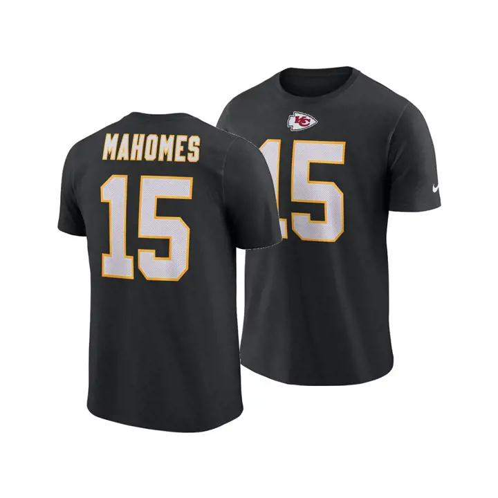 T-shirt Pat Mahomes noir logo NFL Player Pride N/N 3.0 des CHIEFS