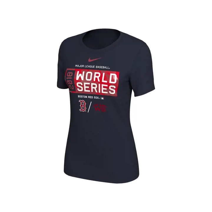 T-shirt scoop pour femme MLB Boston Red Sox WS Participant 18 N