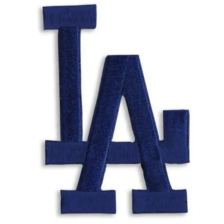 DODGERS MLB Écusson de collection Logo sur la manche bleu