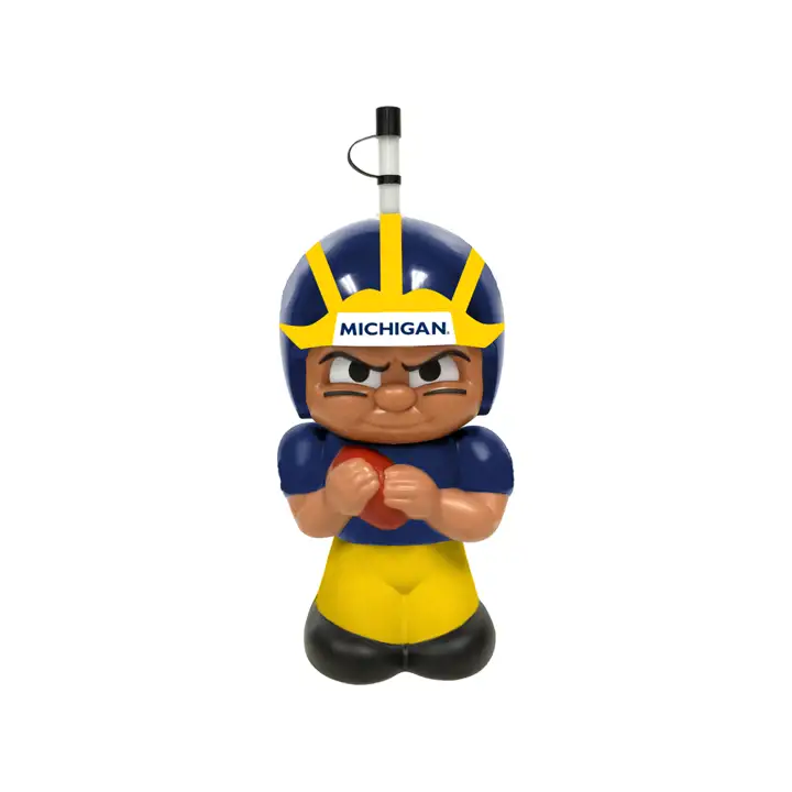 Michigan Wolverines Teeny Mates Big Sip  marine/jaune