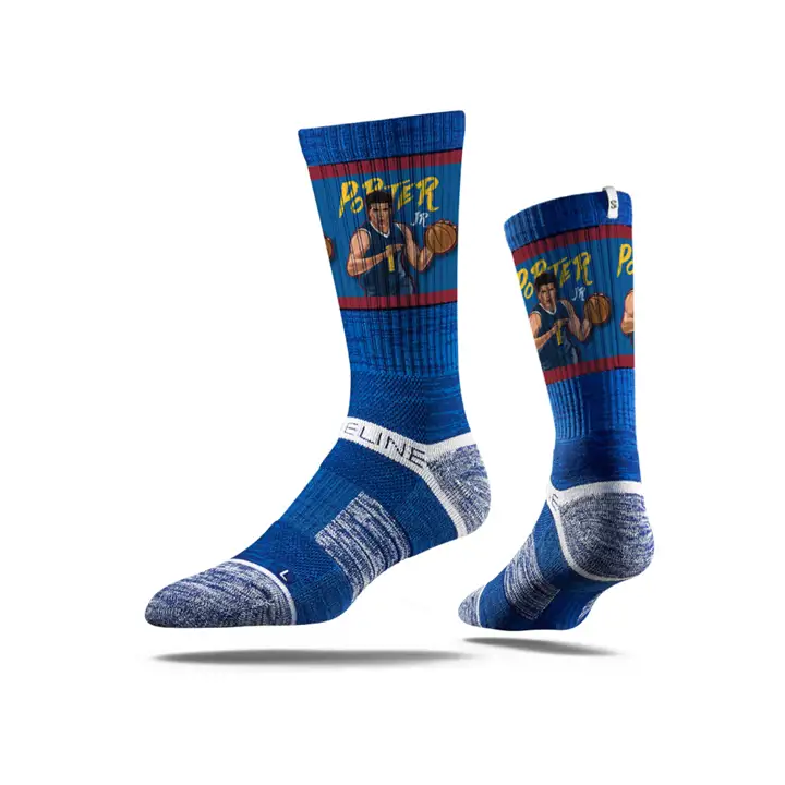 Chaussettes NBA Stideline NBA Action Crew bleues/mar.