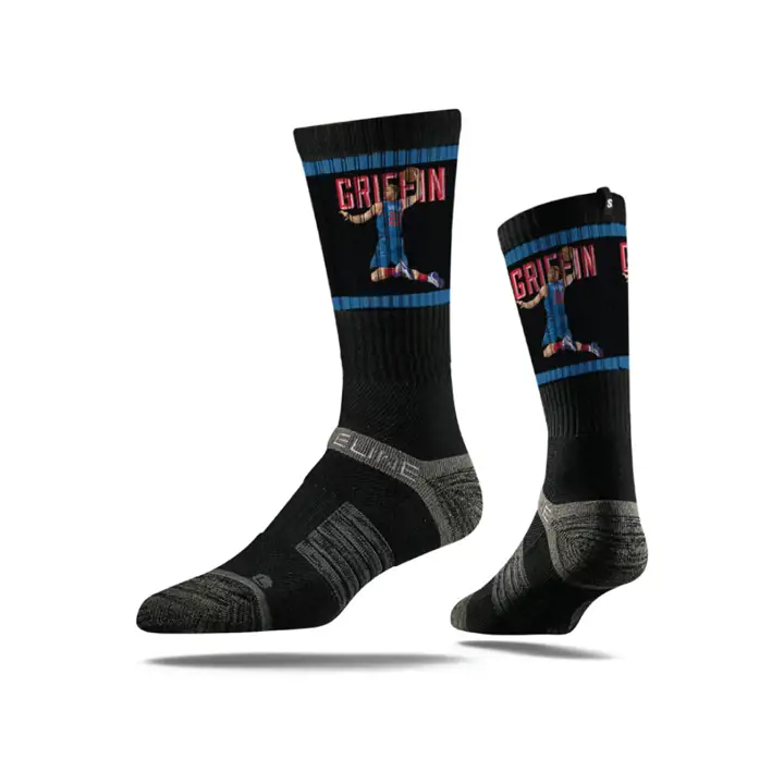 NBA Stideline NBA Action Crew Socks noir/bleu