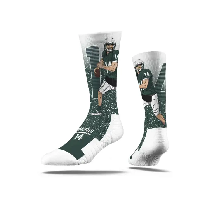 Sam Darnold NFL Strideline NFL Action Crew Vert/Blanc
