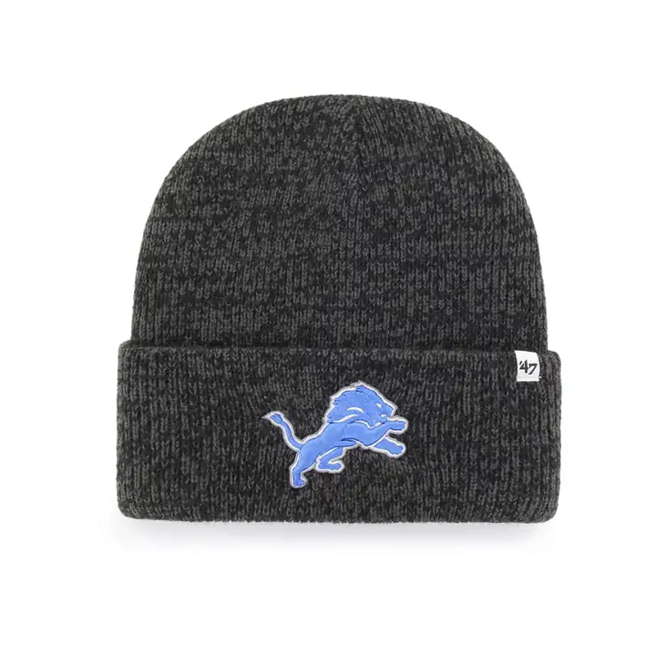 Detroit Lions NFL 47 Brain Freeze Bonnet Manchette BLK/BLK
