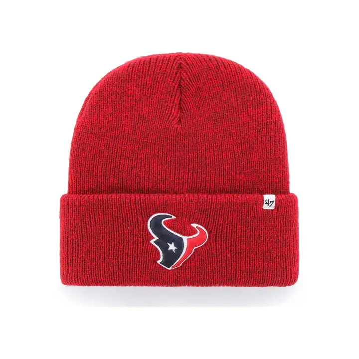 Houston Texans NFL 47 Brain Freeze Bonnet à revers en maille ROUGE