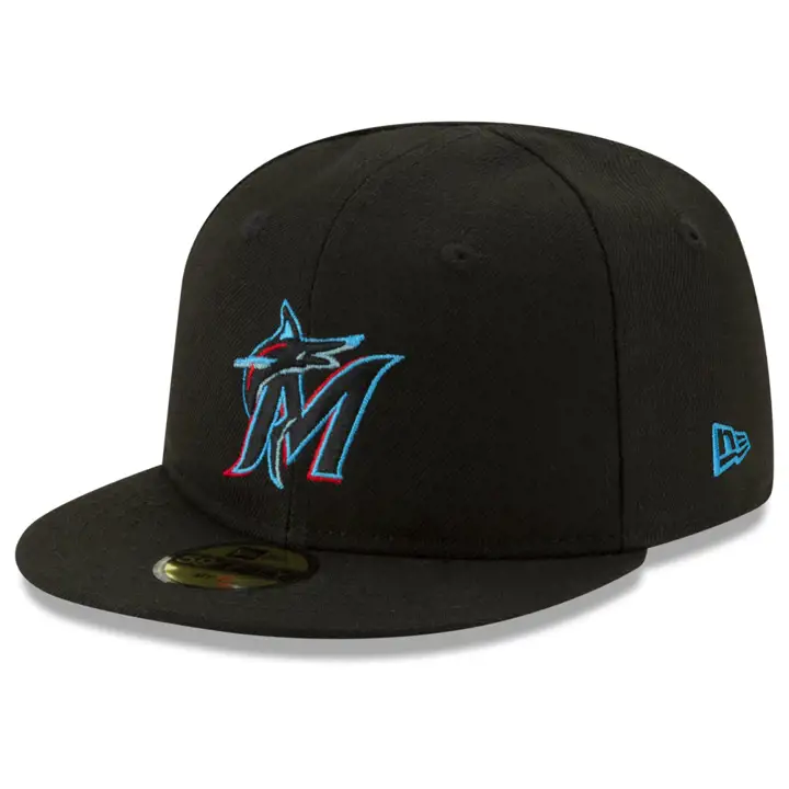 M Marlins MLB Authentic Collection My First Game NOIR