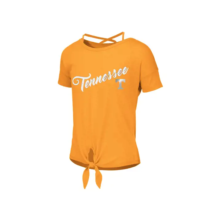T-shirt ballerine à nouer pour jeunes filles NCAA Tennessee Volunteers