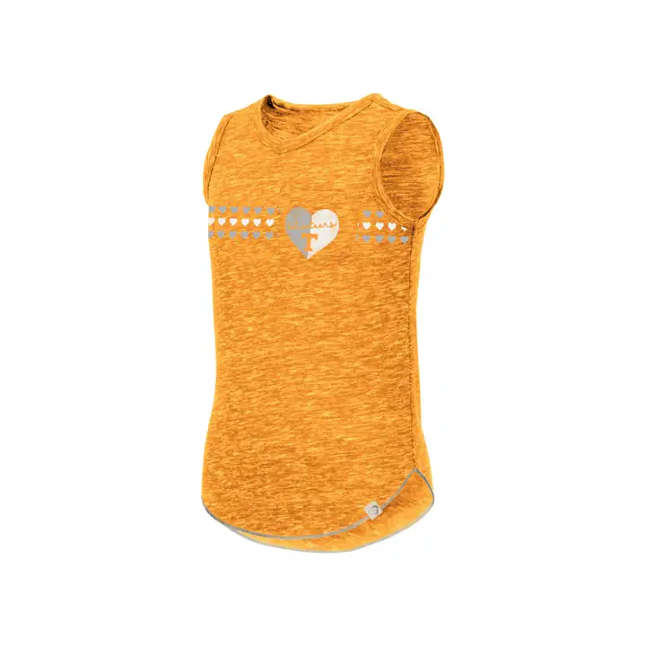 Débardeur Cœur Vieilli NCAA Tennessee Volunteers pour Jeunes Filles