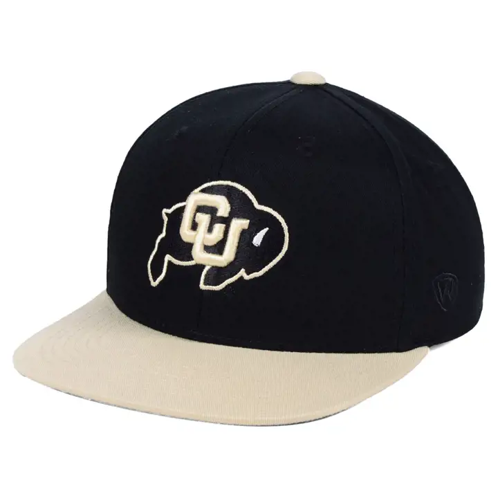 Colorado Buffaloes NCAA Youth Maverick Snap Noir/Or végétal