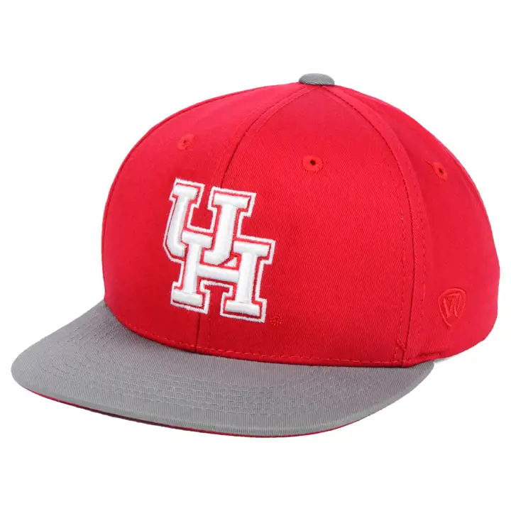 Houston Cougars NCAA Youth Maverick Snap ROUGE/GRIS