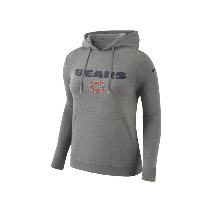 BEARS NFL Club de femmes chandail à capuchon 18 H-GRIS