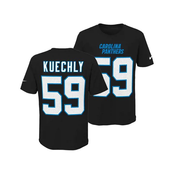 T-shirt NFL Panthers Luke Kuechly Pride N&N 3.0 enfant noir