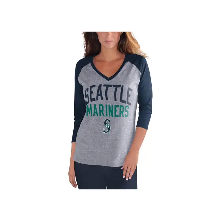 T-shirt Raglan Femme MLB Seattle Mariners « It's a Game » 19