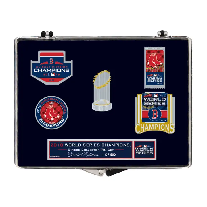 RED SOX Lot de pin's de collection - Événement bleu marine