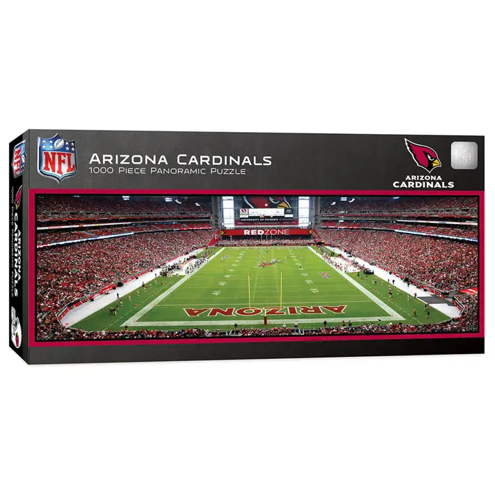 "Casse-tête panoramique Arizona Cardinals 1000 pièces 13 po x 39 po AST"
