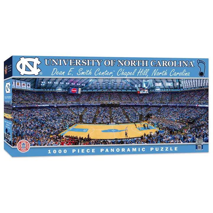 "Puzzle panoramique 'North Carolina Tar Heels' 1000 pièces 33 x 99 cm"